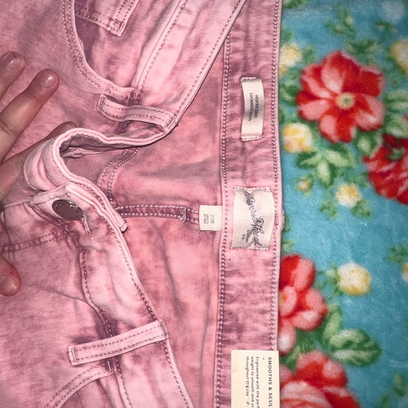 Plus size pink jeans 22 NEW - Picture 2 of 2